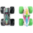 thumbnail image 4 of Monster Jam, 2-Pack Neon 1:64 Nitro Monster Trucks, Sparkle Smash Vs. Max-D, 4 of 10