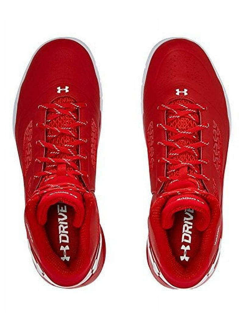Under Armour Mens Hi-Top Basketball Shoes 11‎ - Red UNDER ARMOR UA TORCH HIGH TOP BASKETBALL SHOES 1259013-600  main image 4