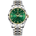 thumbnail image 4 of Reloj de cuarzo para negocios, resistente al agua, con luz nocturna y diseño minimalista para hombre, 4 of 4