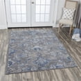 thumbnail image 4 of Alora Decor Euphoria 5' x 8' Classic/Updated Gray/Gray/Rust/Blue Hybrid Area Rug, 4 of 6