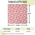thumbnail image 2 of Tablecloth Featuring Cherry Fruit Print Cute Sweet Red Pattern for Candy-Inspired Dining Decor, 2 of 6