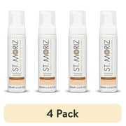 (4 pack) St Moriz Professional Tanning Mousse Medium, 6.76 fl oz