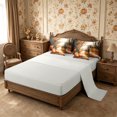 thumbnail image 4 of Erosebridal Fall Pumpkin 7-Piece Twin Bedding,Thanksgiving Day Bedding Comforter Set,Beige,Reversible, 4 of 6