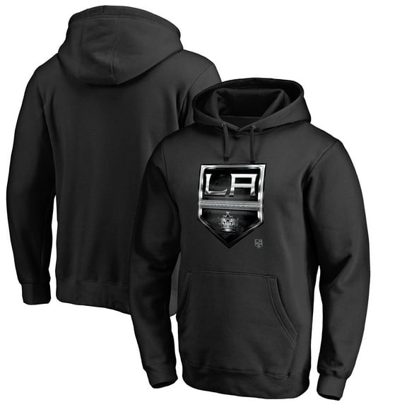 Men's Black Los Angeles Kings Midnight Mascot Pullover Hoodie