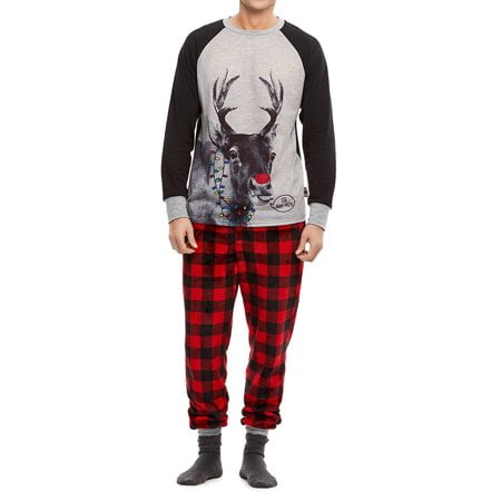 

Viworld Christmas Family Matching Deer Pajamas Set Women Kids Sleepwear Nightwear