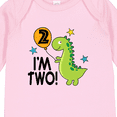 thumbnail image 4 of Inktastic 2nd Birthday Dinosaur 2 Year Old Boy Boys or Girls Long Sleeve Baby Bodysuit, 4 of 5