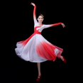 thumbnail image 4 of Disfraz De Baile Clásico Femenino Elegante Ventilador Estilo Chino Cuadrado Traje Moderno, 4 of 4