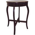 thumbnail image 1 of Table d'Extrémité en Bois de 27.5" de Haut, Forme Ronde, Finition Cerise Foncée, 1 of 1
