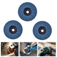 thumbnail image 4 of 3pcs 3 inch Flat Flap Discs 75mm Grinding Wheels Wood Cutting For Angle Grinder, 4 of 5
