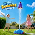 thumbnail image 2 of Flooyes 4-in-1 Water Spray Baseball Play Toys Set, Water Baseball Game Outdoor Activity, Indoor Outdoor Toys for Kids Boys Girls 6 7 8 9 10 11 12, 2 of 7