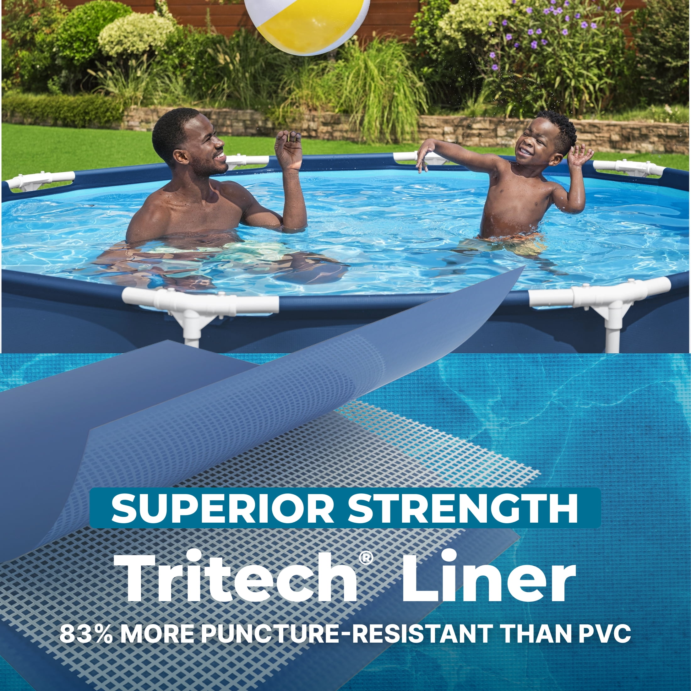 Bestway Steel Pro 10' x 30" Above Ground Swimming Pool Set with Filter Pump