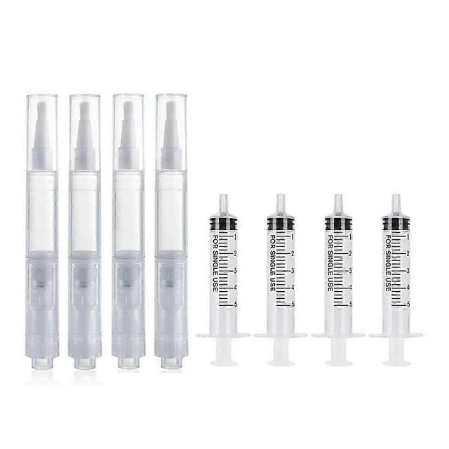Touch Up Paint Pen 5ml 8Pack Fillable Paint Touch Up Brush Pen for Walls Refillable Paint Touch Up Pen for Wall Repair