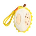 thumbnail image 2 of Llavero de peluche de durián, adorable muñeco de durián, pequeño regalo para meter en una bolsa de regalo. Amarillo, 2 of 9