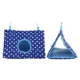 thumbnail image 1 of Cama Para Colgar Pájaros, Cálida, Triangular, Cómoda Cama Para Dormir Para Loros Con Ganchos Para Periquitos Y Periquitos, 1 of 7