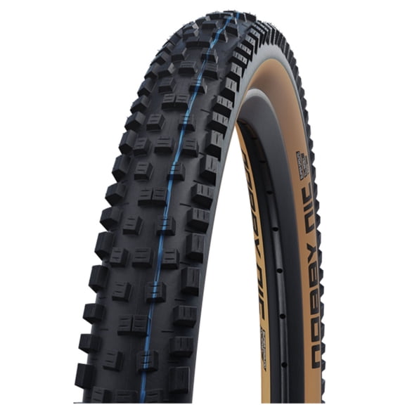 Schwalbe Nobby Nic HS 463 Super Ground TL Easy Bicycle Tire - Folding Bead (Classic-Skin - 27.5 x 2.35)