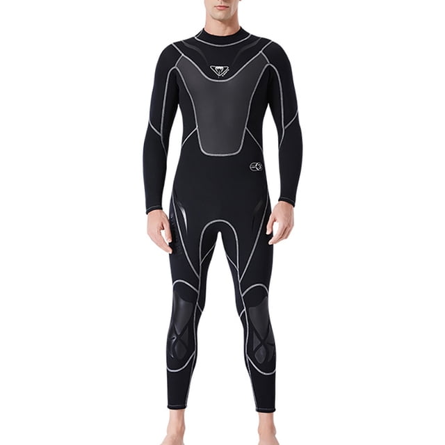 Naiovety Trajes de neopreno traje de buceo ultrafino de secado rápido para hombres y hombres traje de neopreno pantalones de manga larga protección Deportes acuáticos negro M Naiovety OD003281-02