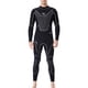 thumbnail image 1 of Advancent Trajes de neopreno Traje de buceo Pantalones de manga larga de secado rápido Protección solar de una pieza Mantener el calor para bucear Deportes acuáticos negro M Advancent OD003281-02, 1 of 6