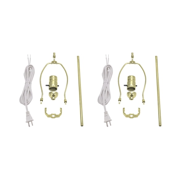Aspen Creative Corporation Make-A-Lamp Kit (Set of 2)