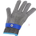 thumbnail image 3 of Premium Cut Resistant Gloves Food Grade — 5 Protection Machine Washable; Superior Comfort and Cut Proof Stab Stainless Steel Gloves Metal Mesh Butcher Clearance, 3 of 4