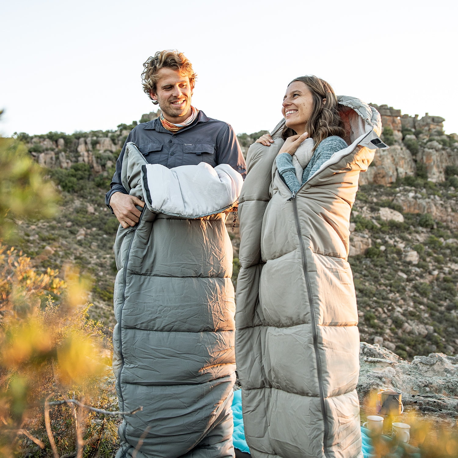 Naturehike, Cotton Sleeping Bag with Hood, Portable Envelope Sleeping Bag, Expandable&Spliced designed, Machine washable, 86.6"x31.5", M180