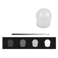 thumbnail image 2 of USB Dimmable LED Touch Vanity Mirror Lights Lighting Strip for Makeup Vanity Table Bathroom (White), 2 of 5