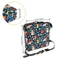 thumbnail image 3 of Dznils Toddler Booster Seat for Dining Table, with Safety Buckles, Non-Slip Bottom, Navy Forest, 3 of 13
