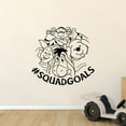 thumbnail image 3 of Squad Goals - Winnie The Pooh And Friends Piglet Tigger Eeyore Cute Funny Face Vinyl Wall Decal Art Decoration Winnie The Pooh Cartoon Home Room Bedroom Living Room Home Décor Design Size (30x40 inch), 3 of 3