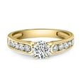 thumbnail image 4 of Pompeii 1 Ct Diamond Engagement Ring With Channel Set Accents in 10k Yellow Gold, 4 of 4