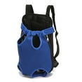 thumbnail image 1 of <p>Pet Front Chest Backpack, Breathable Legs Out Pet Carrier Front Pack Lightweight  For Camping</p>, 1 of 7