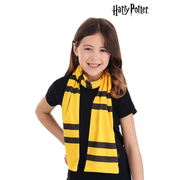 Kids Harry Potter Hufflepuff Printed Scarf