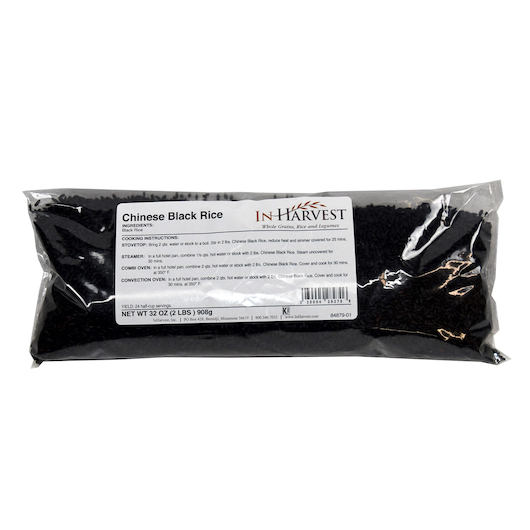 Inharvest Forbidden Black Chinese Rice, 2 lb, 6 Pack
