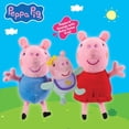 thumbnail image 5 of Peppa Pig 3 Pack - Peppa with and Evie Soft Plush Toy Set, 5 of 6