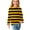 Orange, variant on Odeerbi Kids Boys Girls Long Sleeve Shirt Fall Winter Striped Base Layer Undershirt Cute Print Shirts Crewneck Tops Dressy Casual Blouses Kids Clothes Orange