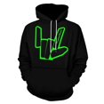thumbnail image 6 of Share The Love Hoodies for Men Women, Unisex Pullover Hooded with Pocket, Adults Long Sleeve Hooded Sweatshirt, S-6XL, 6 of 8