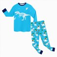 thumbnail image 5 of TOWED22 Toddler Boy Clothes 2 Piece Long Sleeve Graphic Sweatshirt and Joggers Pants Set Fall Winter Casual Outfits Clothing(Sky Blue,6-7 Y), 5 of 5