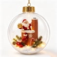 thumbnail image 6 of LED Christmas Story Hanging Ornament, 3D Lighted Holiday Pendant, Decorative Christmas Tree Accent for Mantel Window Party Seasonal Home Decor and Festive Display, B, 6 of 6