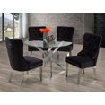 thumbnail image 1 of Margot 5-Piece Dining Set, Black, 1 of 2
