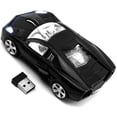 thumbnail image 2 of LAICAIW Car Mouse Wireless 2.4GHz, Cool 3D Sport Car Shape Mouse Optical Gaming Mice with Adjustable DPI 1600 with USB Receiver Suitable for PC/Computer /Laptop (Black), 2 of 7