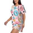 thumbnail image 2 of Xecao Cupcakes and Donuts print Swimsuit for women, Summer-ready, sporty style.Quick-dry fabric. Many sizes & colors., 2 of 9