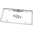 thumbnail image 4 of Speedway Motors Billet Aluminum License Plate Holder with Light, 12V Illumination, Universal Fit, 12.375" Width, Sturdy Construction, 4 of 9