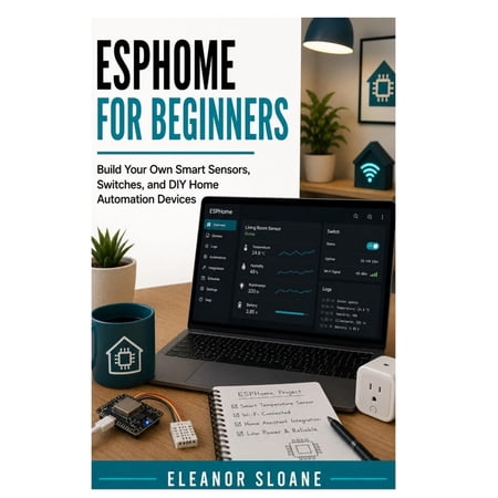 ESPHome for Beginners: Build Your Own Smart Sensors Switches and DIY Home Automation Devices (Paperback)
