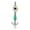 Green, variant on Yammee Bright LED Fishing Light Octopuses Hook Barbless Design Light weight for Outdoor Family Fishing Trip