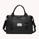 thumbnail image 4 of Bolsa Bolsas de equipaje de viaje con estampado de letras para mujer a la moda (L negro) JShteea Para Estrenar, 4 of 4