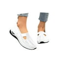 thumbnail image 3 of Women's Summer Fashion Breathable Mesh On Casual Shoes Round Toe Non Sports Walking Footwear, 3 of 9