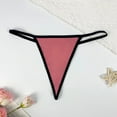 thumbnail image 2 of Xijirk Panties for Women, Womens Seamless Thong Underwear Breathable Comfort Fit Panties for Everyday Casual Wear,Womens Underwear,Red,XL, 2 of 3