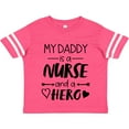 thumbnail image 3 of Inktastic My Daddy is a Nurse and a Hero Boys or Girls Toddler T-Shirt, 3 of 5