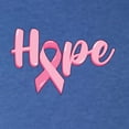 thumbnail image 5 of Wild Bobby, Hope Pink Ribbon Support Brave Fight, Breast Cancer Awareness, Men Premium Tri Blend Tee, Vintage Royal, X-Large, 5 of 5
