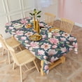 thumbnail image 3 of Pioneer Flower Floral Print Pattern Rectangle Tablecloth 60"x120",Waterproof Polyester Rectangle Table Cloth, Wipeable Spillproof Polyester Tablecloth for Dining, Camping, Indoor and Outdoor, 3 of 6