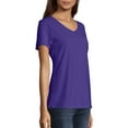 thumbnail image 3 of Hanes Women's Nano-T V-Neck T-Shirt, 3 of 5