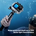 thumbnail image 3 of Camera Diving Protective Shell, 131ft Underwater Photography Protective Shell Easy To Install  for Surfing, 3 of 7